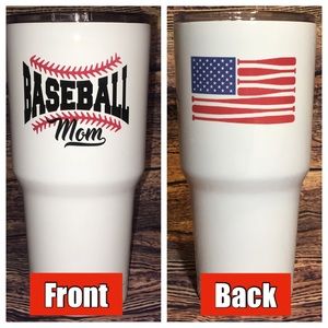 30oz Baseball Mom Tumbler